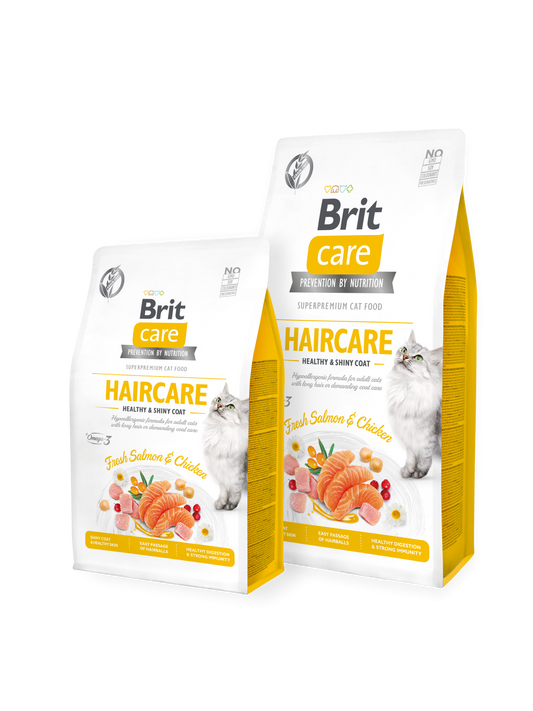 BRIT CARE Grain-Free HAIRCARE DRY CAT FOOD