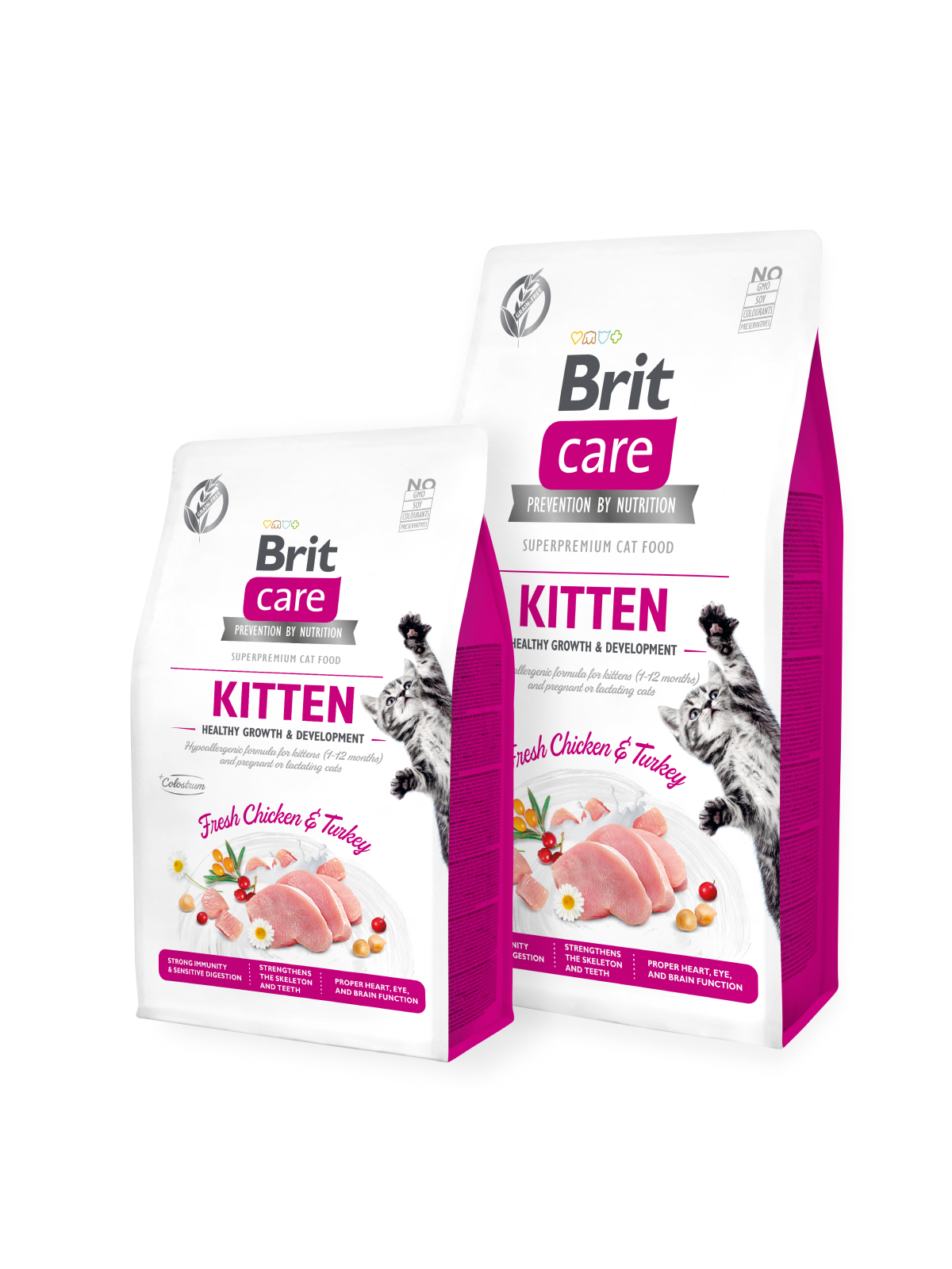 BRIT CARE GRAIN FREE KITTEN CAT DRY FOOD