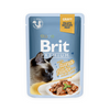 BRIT PREMIUM CAT POUCH WITH TUNA FILLETS IN GRAVY FOR ADULT CATS 85g