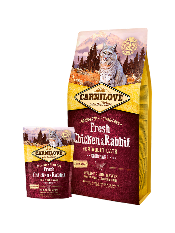 Grain free rabbit cat food shop