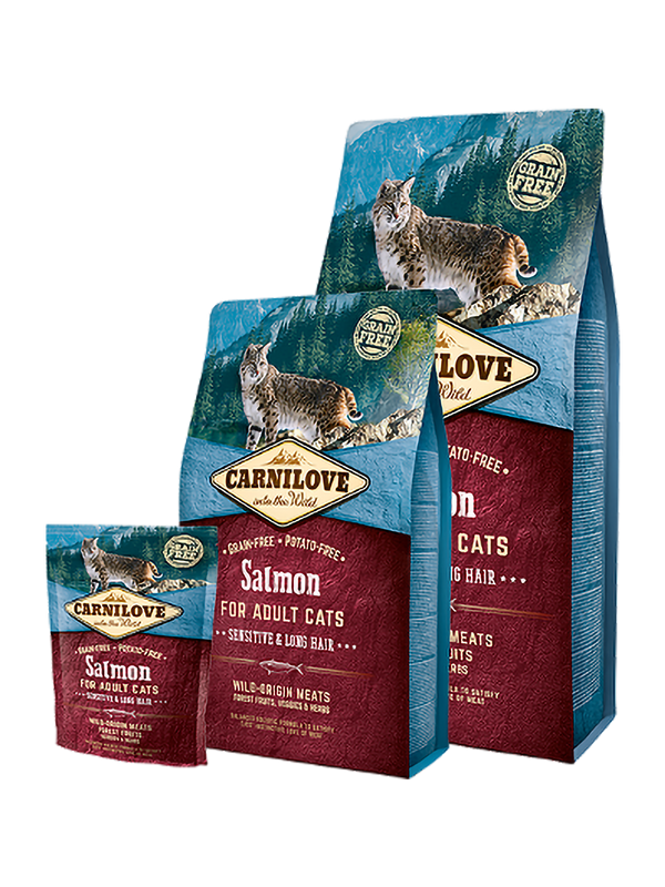 CARNILOVE SALMON FOR ADULT CATS GRAIN FREE CAT DRY FOOD