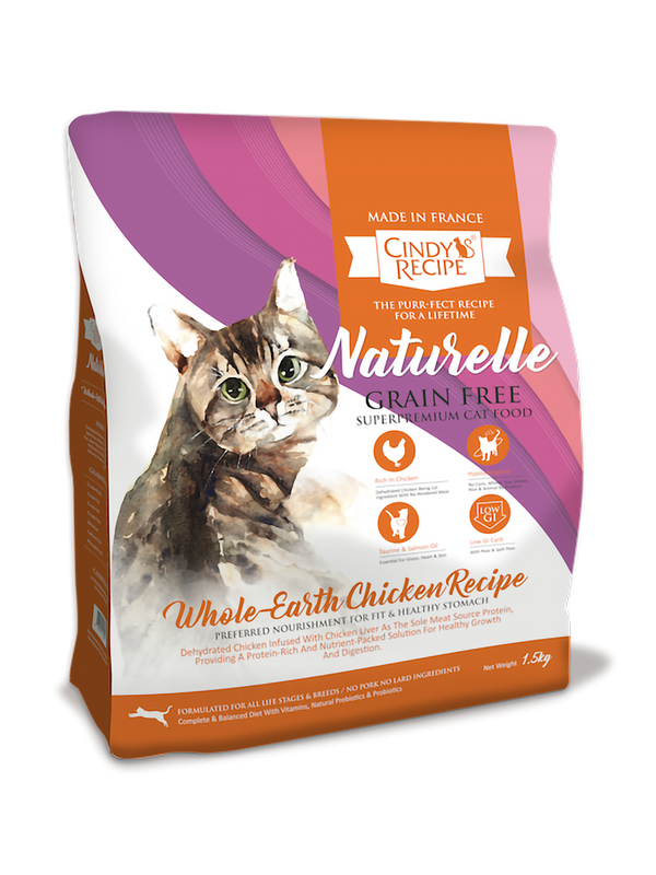 Grain free chicken top free cat food