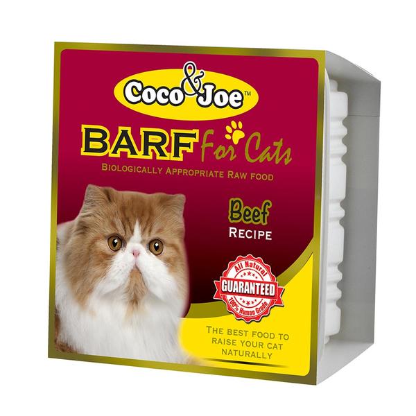 COCO JOE BARF BEEF RECIPE RAW CAT FOOD