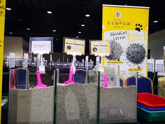 Five Gold Ultra Scooping Cat Litter