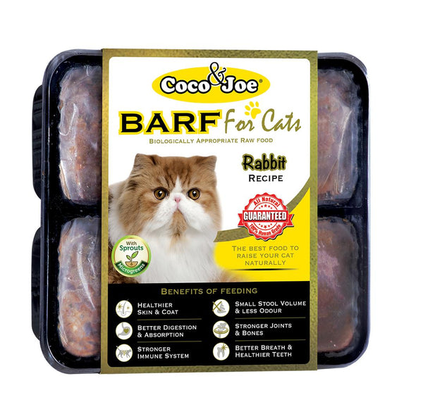 Raw rabbit for shop cats