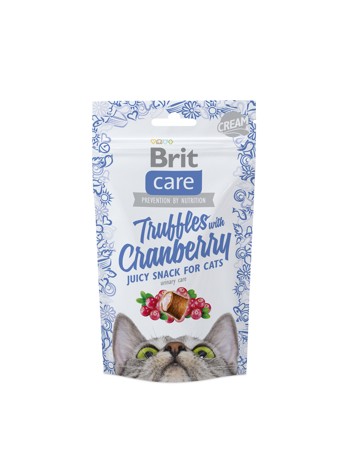 BRIT CARE CAT SNACK TRUFFLES CRANBERRY 50g