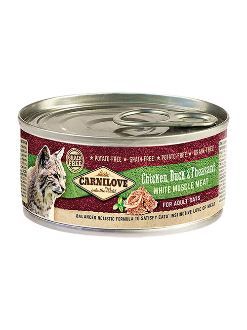 Duck cat food wet new arrivals