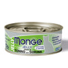 MONGE WET CAT FOOD TUNA FILLET WITH SURIMI IN JELLY 80G