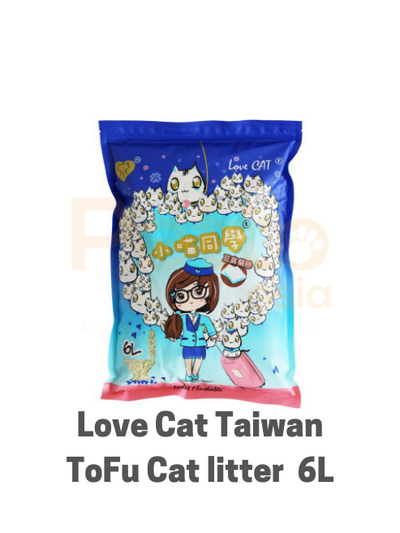 LOVE CAT TAIWAN TOFU CLUMP CAT LITTER