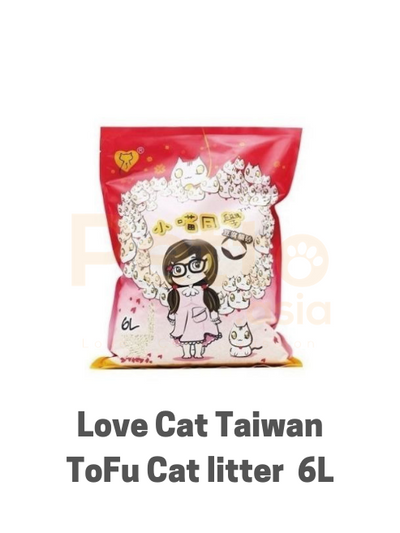 LOVE CAT TAIWAN TOFU CLUMP CAT LITTER