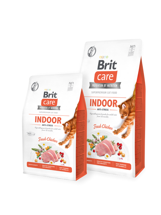 BRIT CARE GRAIN FREE INDOOR ANTI-STRESS DRY FOOD