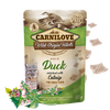 CARNILOVE CAT POUCH DUCK ENRICHED WITH CATNIP 85g