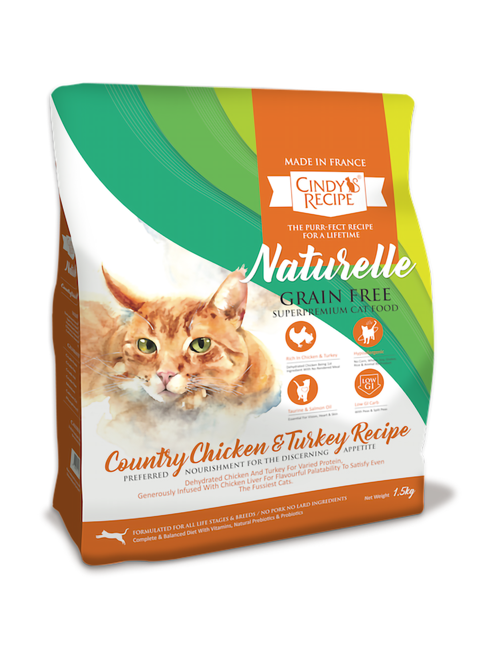 CINDY S RECIPE NATURELLE CHICKEN TURKEY RECIPE GRAIN FREE DRY