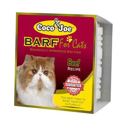 COCO & JOE BARF BEEF RECIPE RAW CAT FOOD