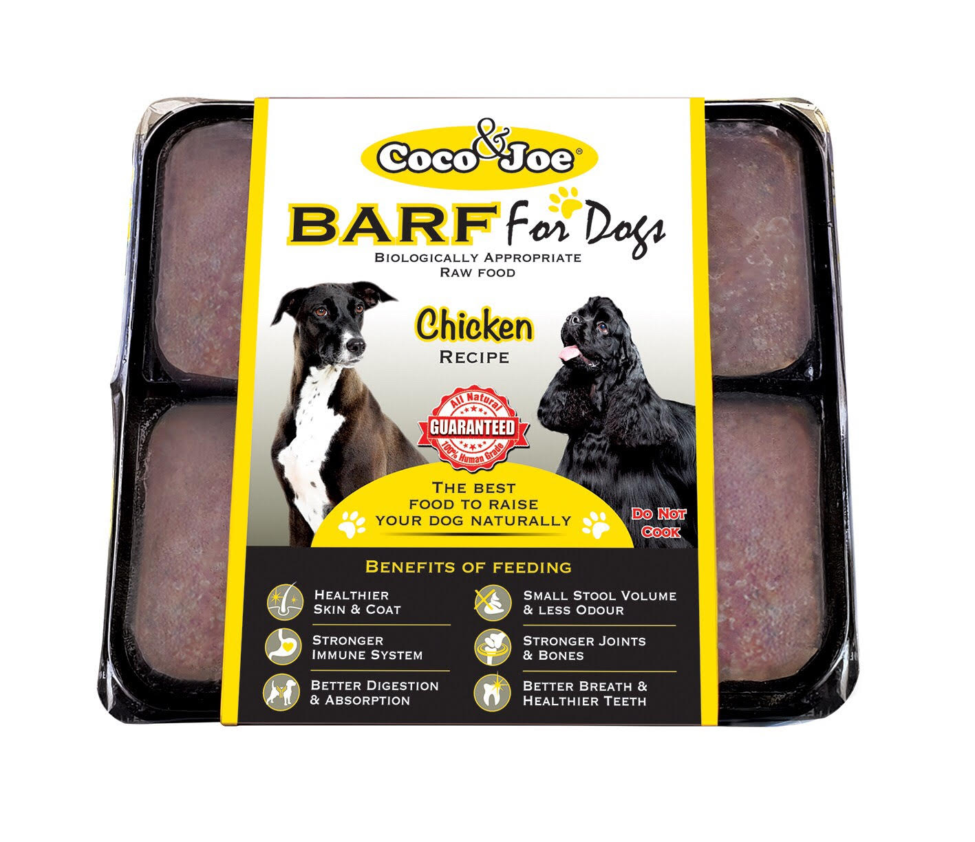 COCO JOE BARF CHICKEN RECIPE RAW DOG FOOD PRE ORDER ONLY PETTO