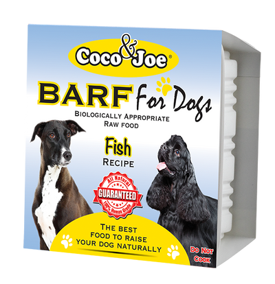 COCO & JOE BARF FISH RECIPE RAW DOG FOOD ( PRE-ORDER ONLY )