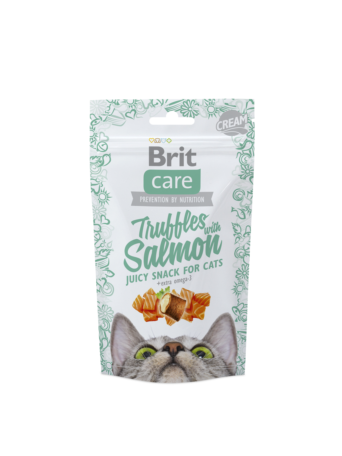 BRIT CARE CAT SNACK TRUFFLES SALMON 50g